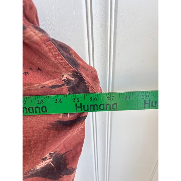 Columbia River Lodge Long Sleeve Button Down Shirt Dog Pattern Men's Size XXL  r - Picture 6 of 6